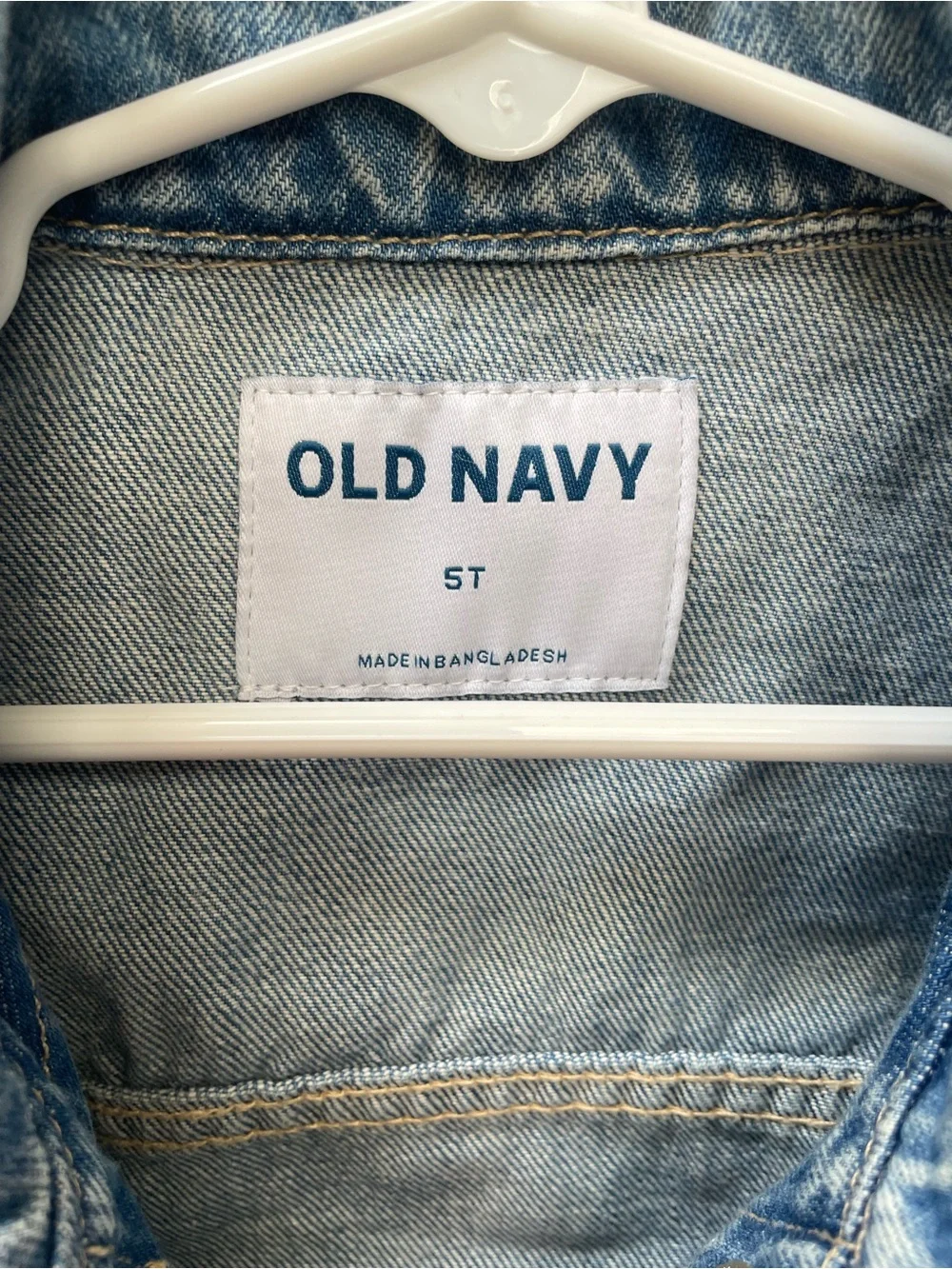 Old Navy 5T toddler jean jacket